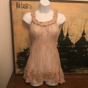 Forever 21 tweed looking tank blouse